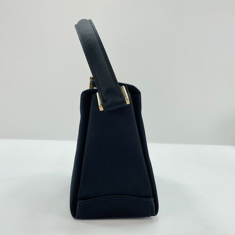 GUCCI Top handle Handbag Satin black WS32682