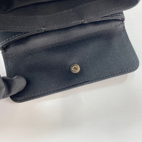 GUCCI Top handle Handbag Satin black WS32682