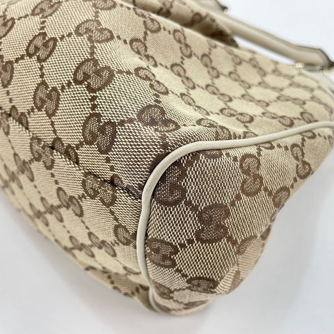 GUCCI Sukey Handbag canvas beige WS32683