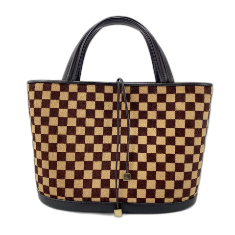 LOUIS VUITTON Impala Handbag Brown WS32688