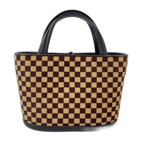 LOUIS VUITTON Impala Handbag Brown WS32688