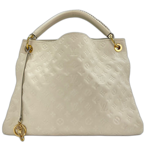 LOUIS VUITTON Artsy MM Handbag white WS32689
