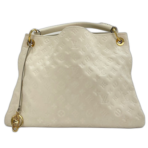 LOUIS VUITTON Artsy MM Handbag white WS32689