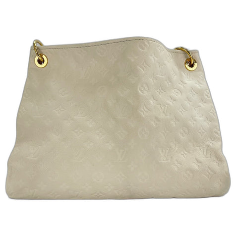 LOUIS VUITTON Artsy MM Handbag white WS32689