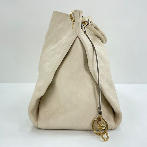 LOUIS VUITTON Artsy MM Handbag white WS32689