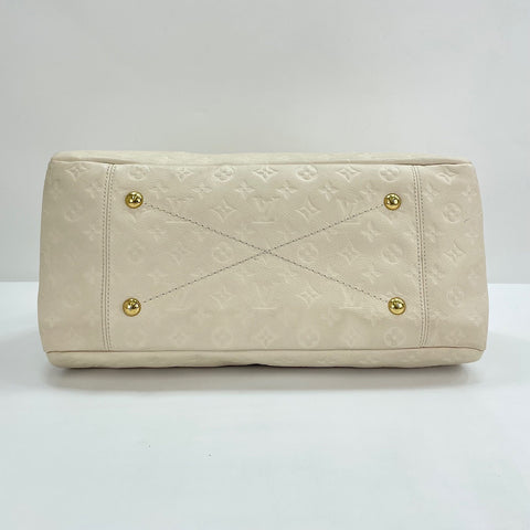 LOUIS VUITTON Artsy MM Handbag white WS32689