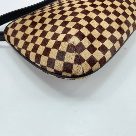 LOUIS VUITTON Tiger Handbag Brown WS32690