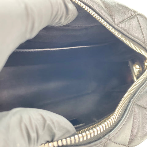 YVES SAINT LAURENT Lulu Shoulder Bag leather black WS32693