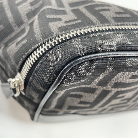FENDI Belt bag Shoulder Bag canvas black WS32694