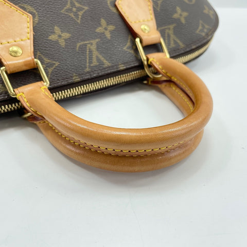 LOUIS VUITTON Alma Handbag Brown WS32698