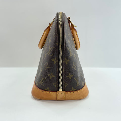LOUIS VUITTON Alma Handbag Brown WS32698