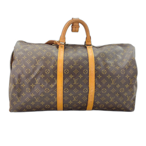 LOUIS VUITTON Kiepol Bandriere 55 Boston bag Brown WS32700