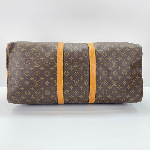 LOUIS VUITTON Kiepol Bandriere 55 Boston bag Brown WS32700