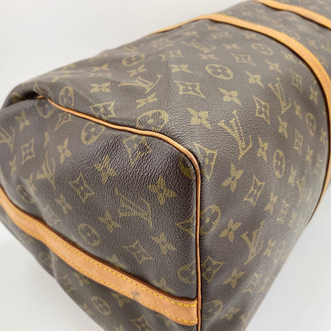 LOUIS VUITTON Kiepol Bandriere 55 Boston bag Brown WS32700