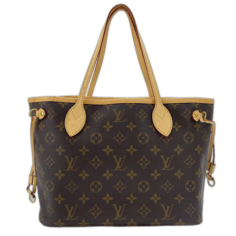 LOUIS VUITTON Never full PM Tote Bag Brown WS32701