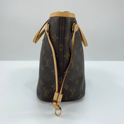 LOUIS VUITTON Never full PM Tote Bag Brown WS32701