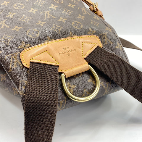 LOUIS VUITTON Montsouris GM Backpack Â· Daypack Brown WS32703