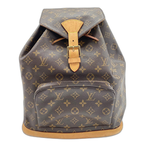 LOUIS VUITTON Montsouris GM Backpack Â· Daypack Brown WS32703