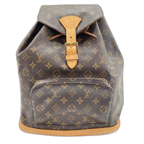 LOUIS VUITTON Montsouris GM Backpack Â· Daypack Brown WS32703