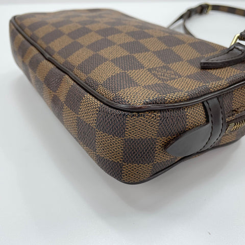 LOUIS VUITTON Pochette Marly Bentlière Handbag Brown WS32707