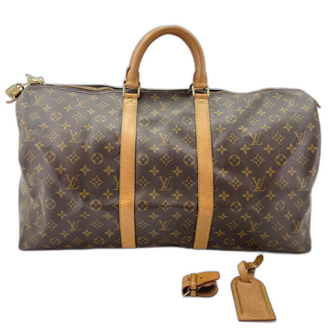 LOUIS VUITTON Kiepol 55 Boston bag Brown WS32711