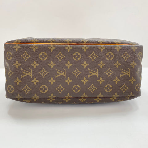 LOUIS VUITTON Deauville Handbag Brown WS32712