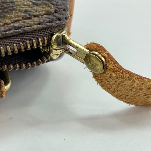 LOUIS VUITTON Mini speedy Handbag Brown WS32714