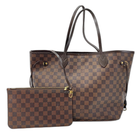 LOUIS VUITTON Neverfull MM Tote Bag Brown WS32717