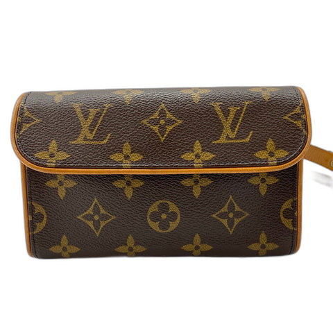 LOUIS VUITTON Pochette Florentine Waist bag Brown WS32718