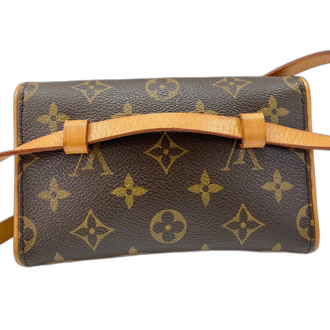 LOUIS VUITTON Pochette Florentine Waist bag Brown WS32718