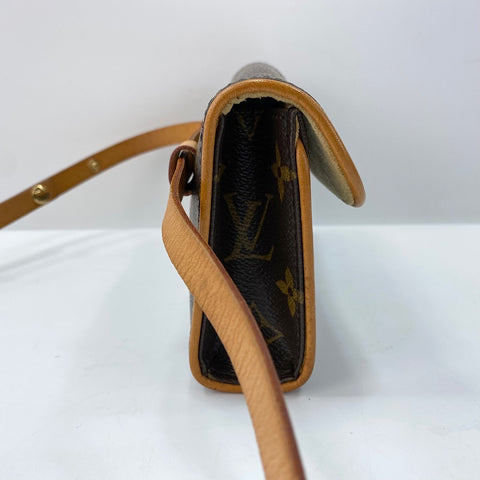 LOUIS VUITTON Pochette Florentine Waist bag Brown WS32718