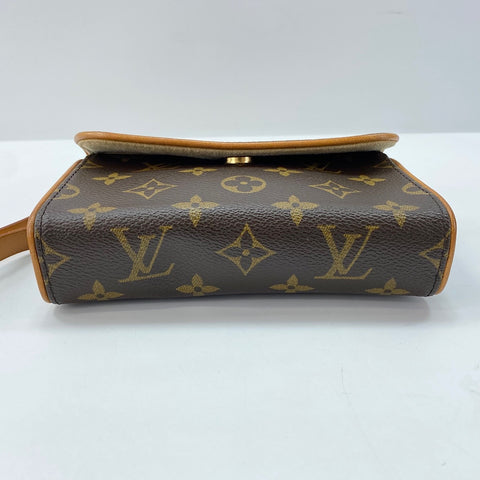 LOUIS VUITTON Pochette Florentine Waist bag Brown WS32718