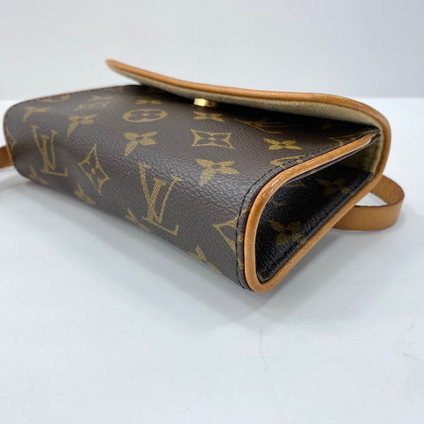 LOUIS VUITTON Pochette Florentine Waist bag Brown WS32718