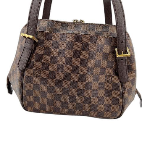 LOUIS VUITTON Belem MM Shoulder Bag Brown WS32720