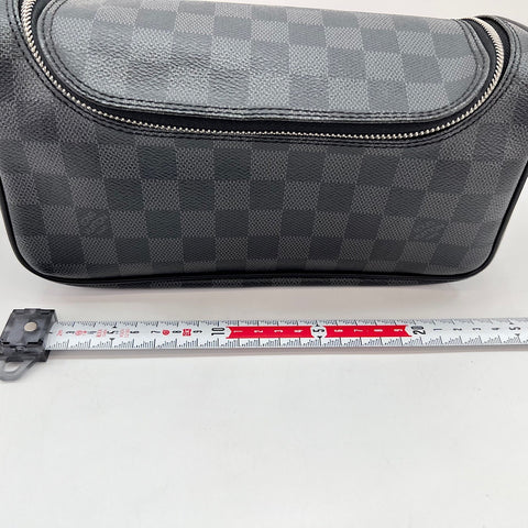 LOUIS VUITTON C Cracking pouch Clutch bag black WS32722