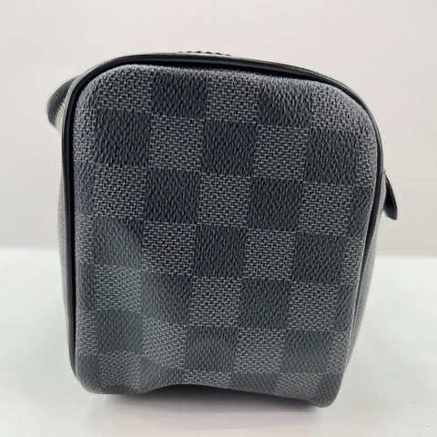 LOUIS VUITTON C Cracking pouch Clutch bag black WS32722