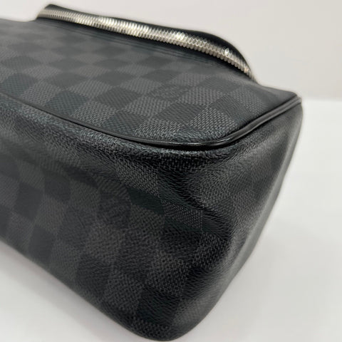 LOUIS VUITTON C Cracking pouch Clutch bag black WS32722