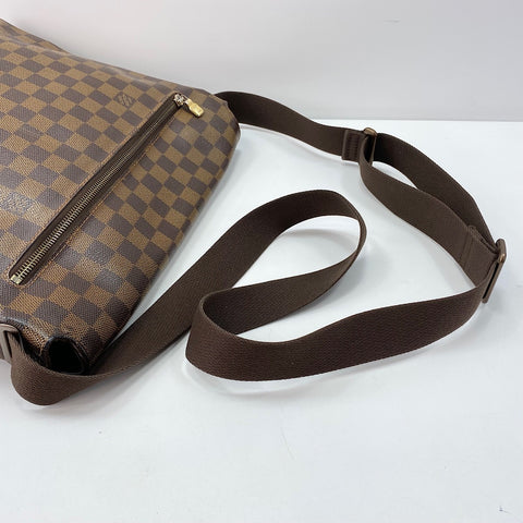 LOUIS VUITTON Brooklyn MM Shoulder Bag Brown WS32723