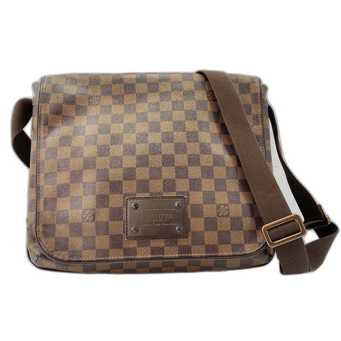 LOUIS VUITTON Brooklyn MM Shoulder Bag Brown WS32723