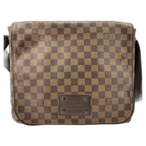 LOUIS VUITTON Brooklyn MM Shoulder Bag Brown WS32723