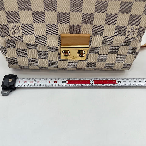 LOUIS VUITTON Croisette Handbag white WS32724