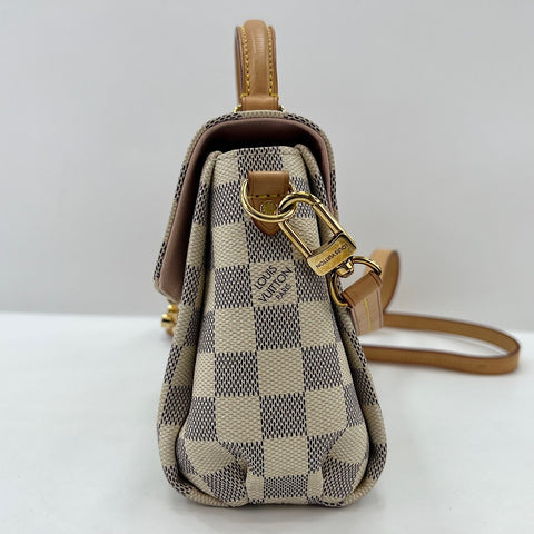 LOUIS VUITTON Croisette Handbag white WS32724