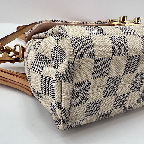 LOUIS VUITTON Croisette Handbag white WS32724