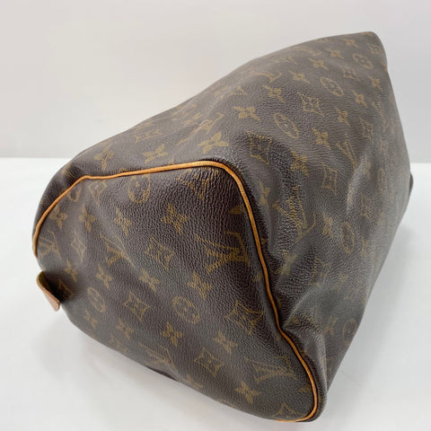 LOUIS VUITTON Speedy 30 Handbag Brown WS32725