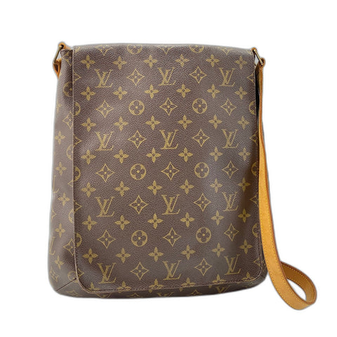 LOUIS VUITTON Muset Shoulder Bag Brown WS32726