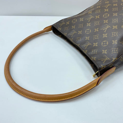 LOUIS VUITTON Looping GM Shoulder Bag Brown WS32729