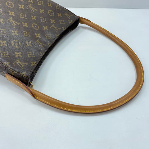 LOUIS VUITTON Looping GM Shoulder Bag Brown WS32729