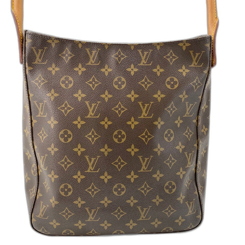 LOUIS VUITTON Looping GM Shoulder Bag Brown WS32729
