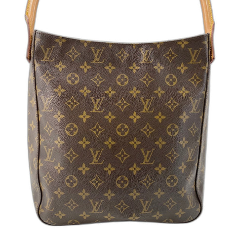 LOUIS VUITTON Looping GM Shoulder Bag Brown WS32729