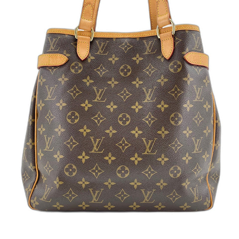 LOUIS VUITTON Batignol / Vertical Tote Bag Brown WS32730